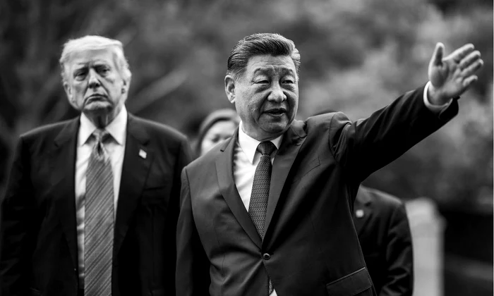 Președintele SUA, Donald J. Trump, președintele Republicii Populare Chineze, Xi Jinping, la Beijing, vineri, 15 mai 2026. Fotografie oficială a Casei Albe, de Daniel Torok (© “P20260515DT-0114” by The White House, United States Government Work)