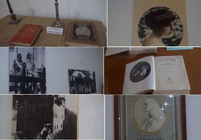 „Regina Maria - arta regală în istoria Branului” - expoziţie temporară la Vâlcea Foto colaj