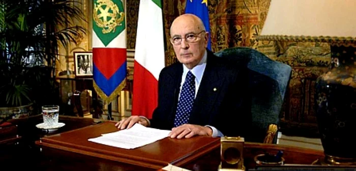 Preşedintele Italiei, Giorgio Napolitano