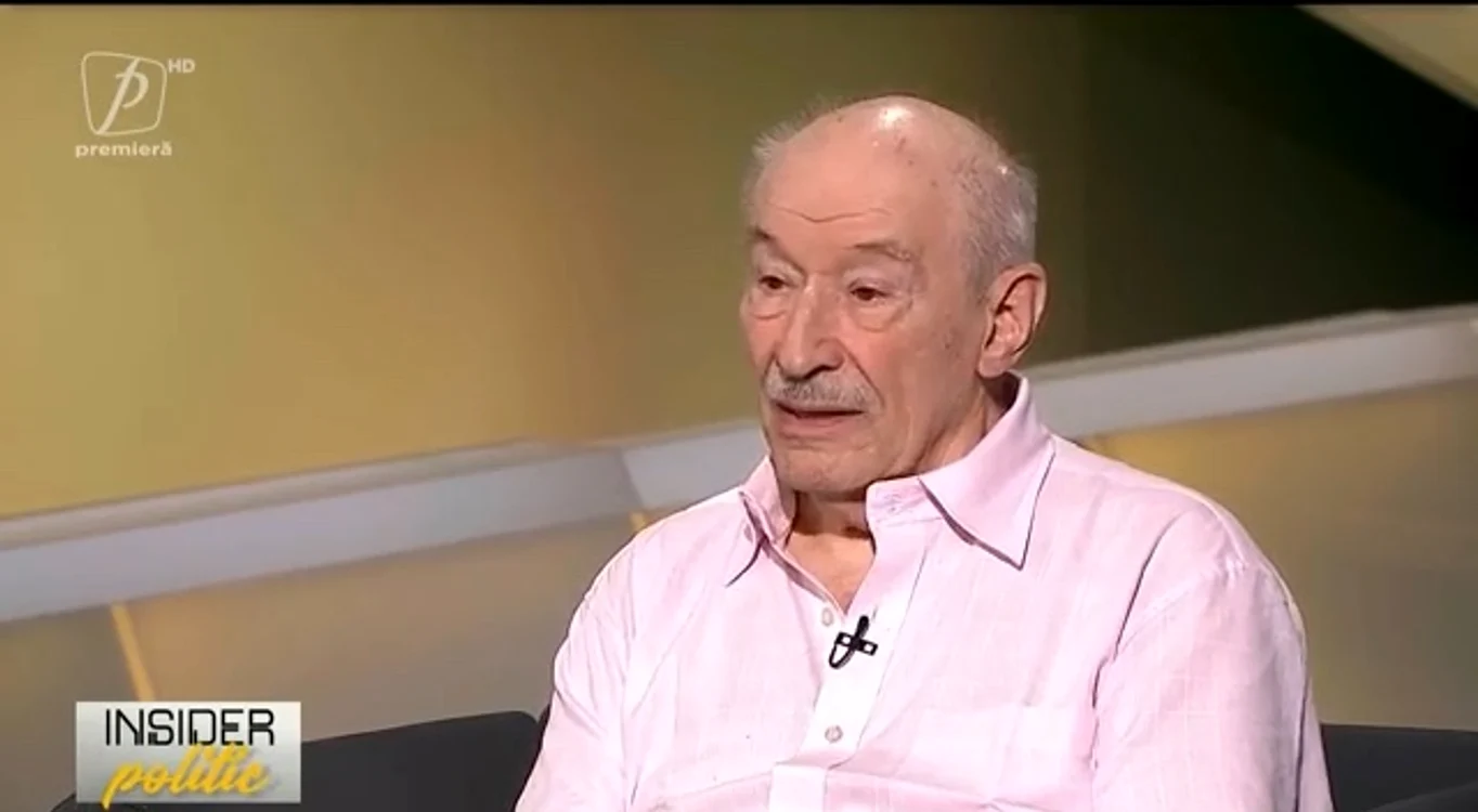 Victor Rebengiuc (87 de ani), invitat la emisiunea “ Insider politic” de la Prima Tvcaptura Prima TV