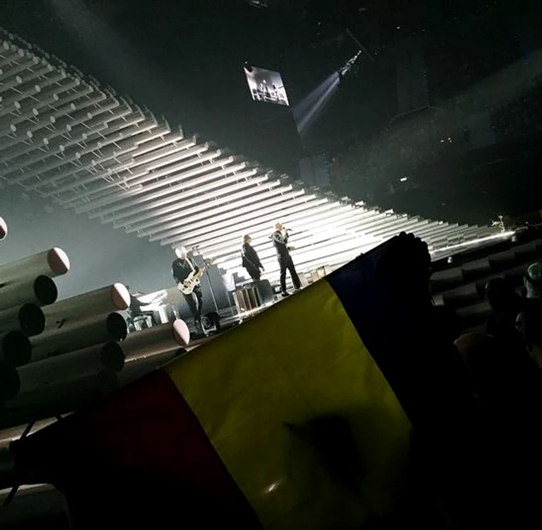 Steag românesc la Eurovision