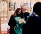 Mikaela Albu la nunta tatălui său, Mihai Albu, cu Elena Nechifor. FOTO: Silviu Covaci