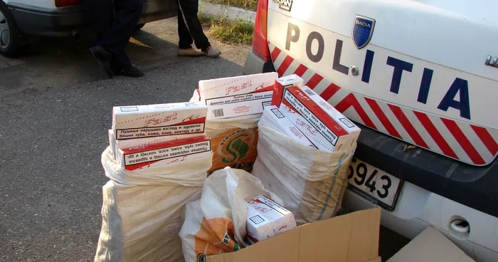 Ţigările de contrabandă au fost confiscate