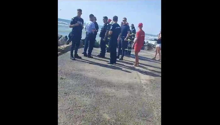 Incidentul s-a produs în Marea Neagră. FOTO Captură video