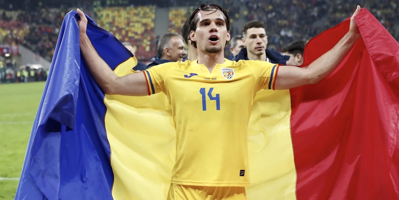 Ianis Hagi a încheiat sezonul în Spania și se concentrează pe naționala României. Foto EPA EFE