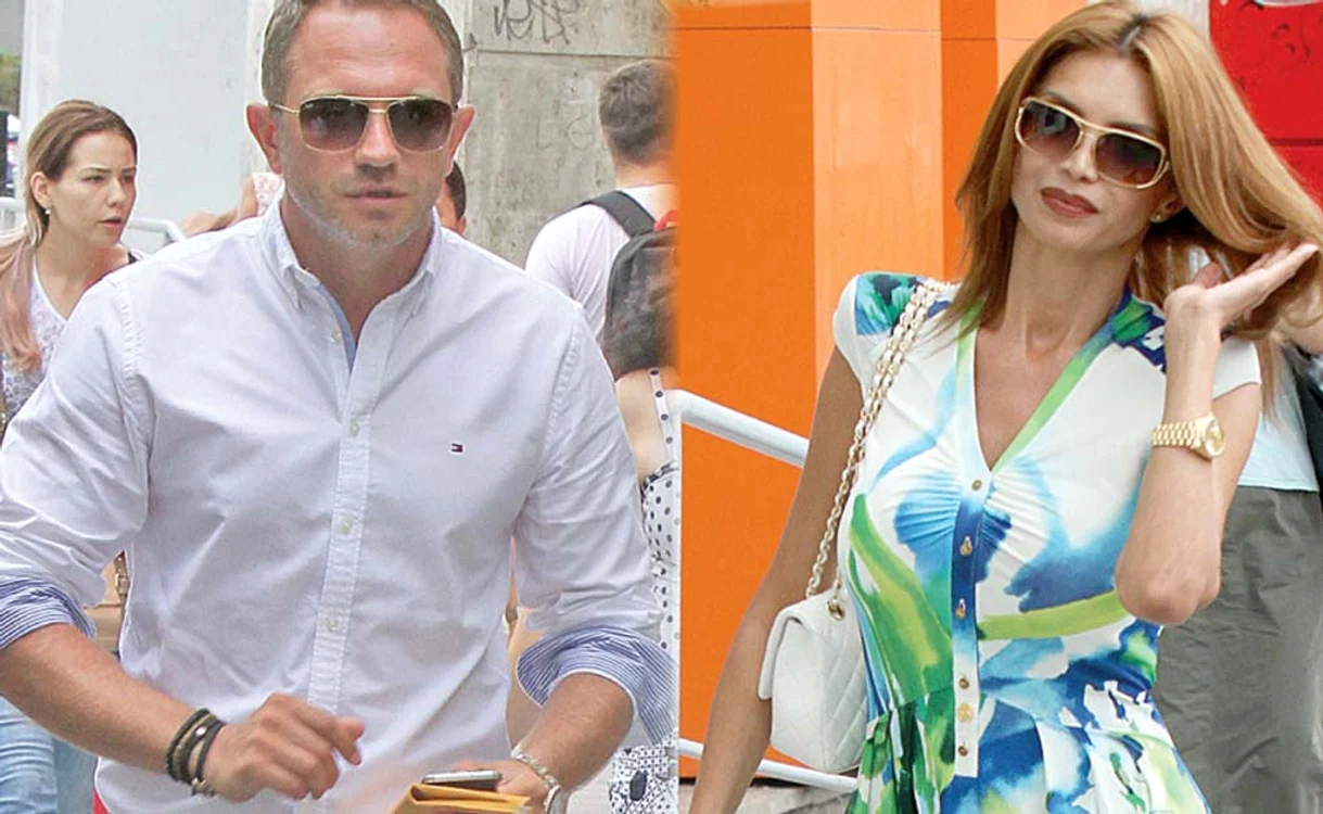 
    Alin Ionescu  a ajuns cu un  sfert de oră mai  devreme la notar. Cristina Spătar a fost  extrem de elegantă în ziua în care ea și soțul au cerut divorțul  