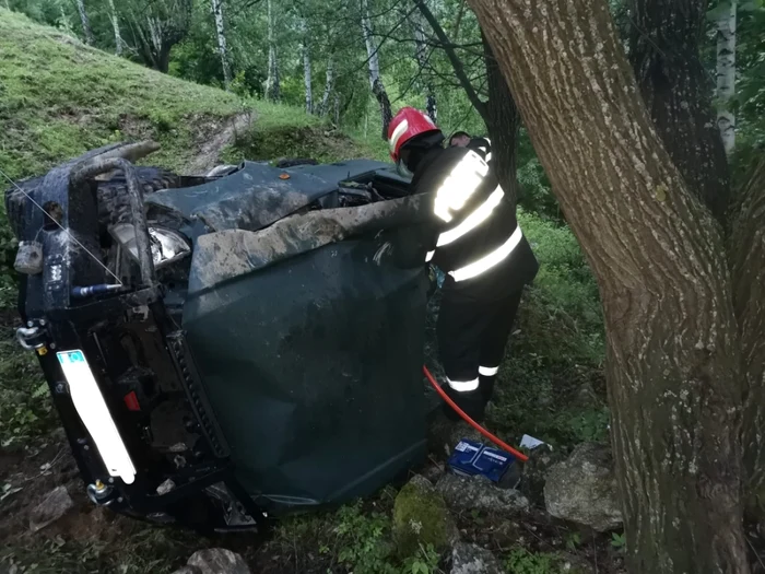 cluj accident mortal muntele rece. foto isu cluj