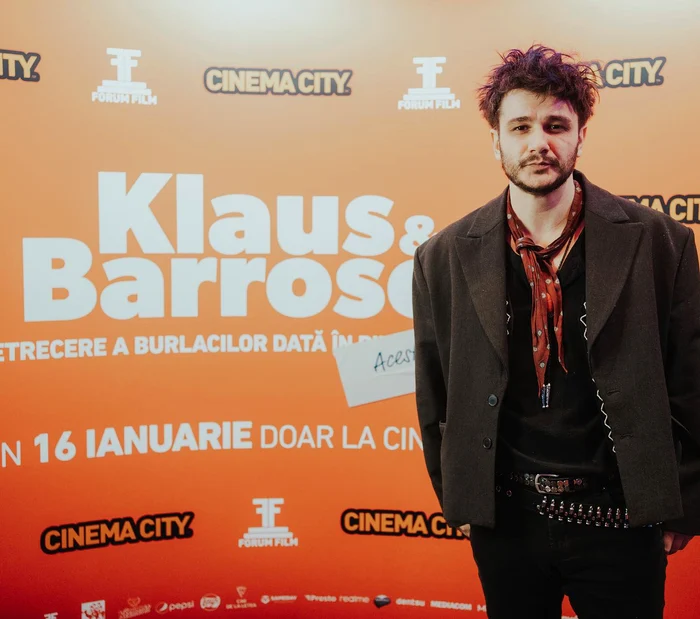 Debut cinematografic în "Klaus & Barroso". FOTO: arhiva personală