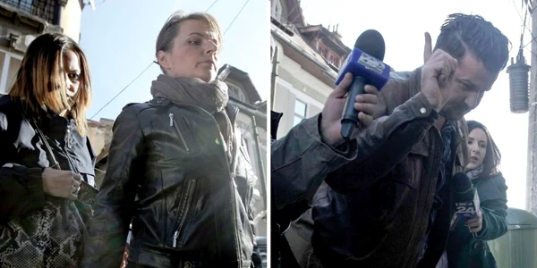 Antonina Radu si George Petrică Matei FOTO Mediafax 