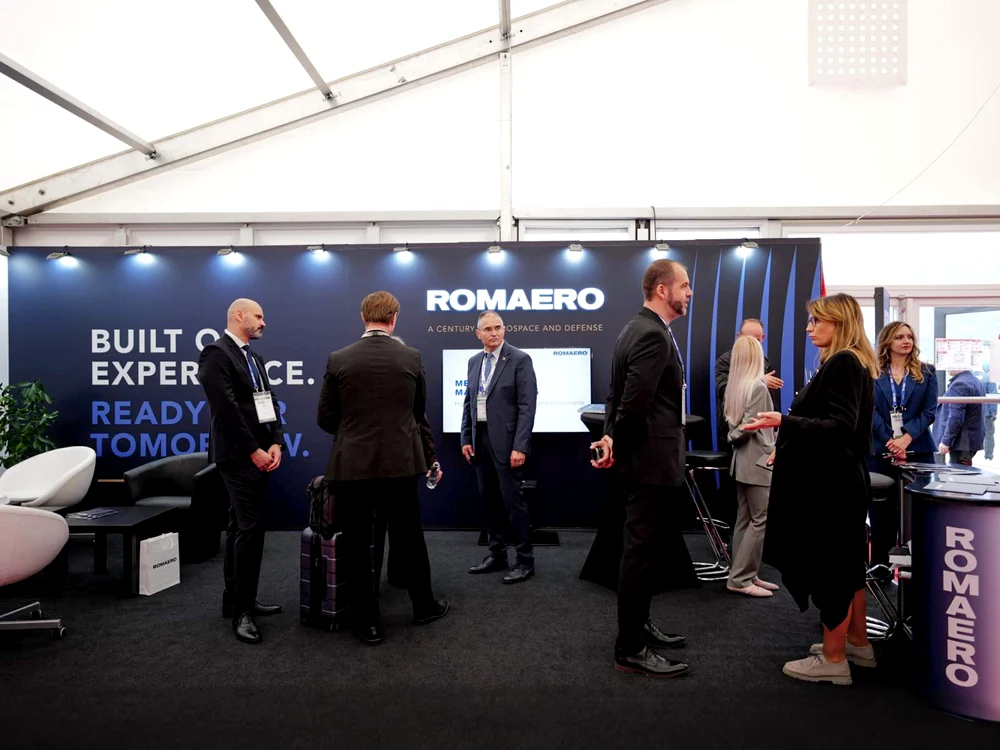 Standul Romaero de la BSDA 2026