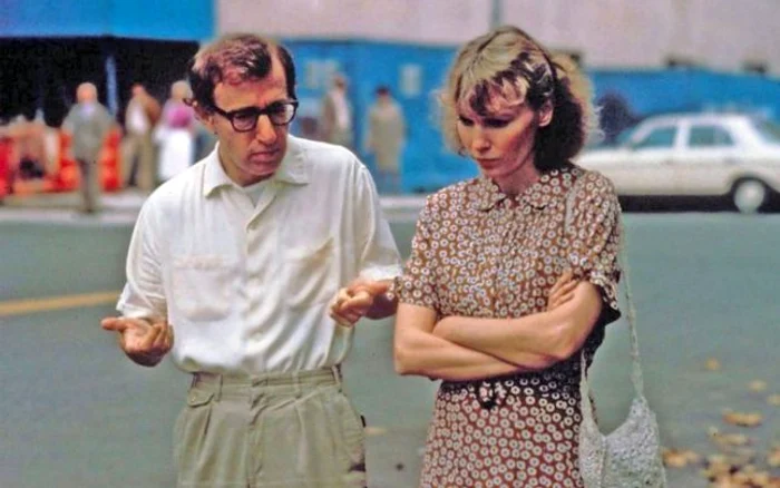 Woody Allen şi Mia Farrow. (Foto: arhivă)