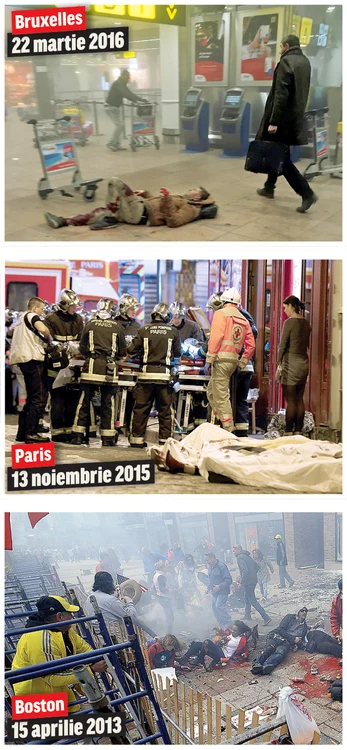 
    Tânărul american Mason Wells, de 19 ani, a scăpat din atentatele de la Boston, din Paris şi acum din măcelul de la Bruxelles  