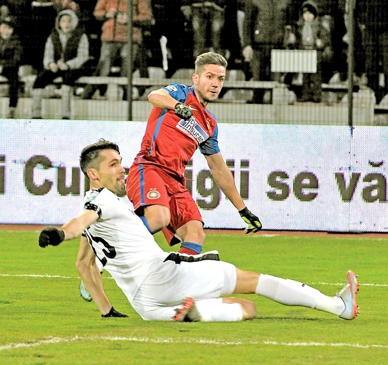 Alibec e considerat principalul pericol pentru poarta SteleiFoto: sportpictures.eu