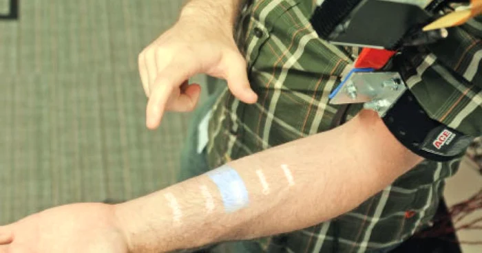 Pielea e o suprafaţă de comandă la fel de bună ca un dispaly