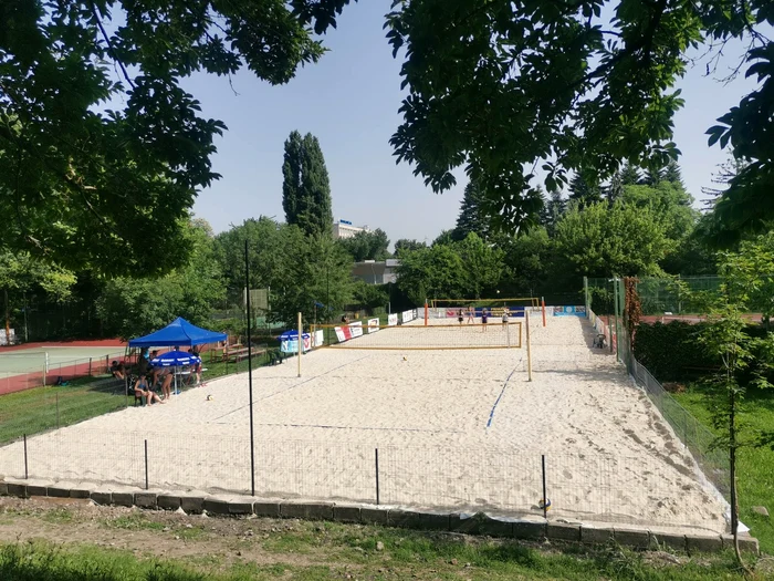 Terenul din Parcul Rozelor FOTO Ștefan Both