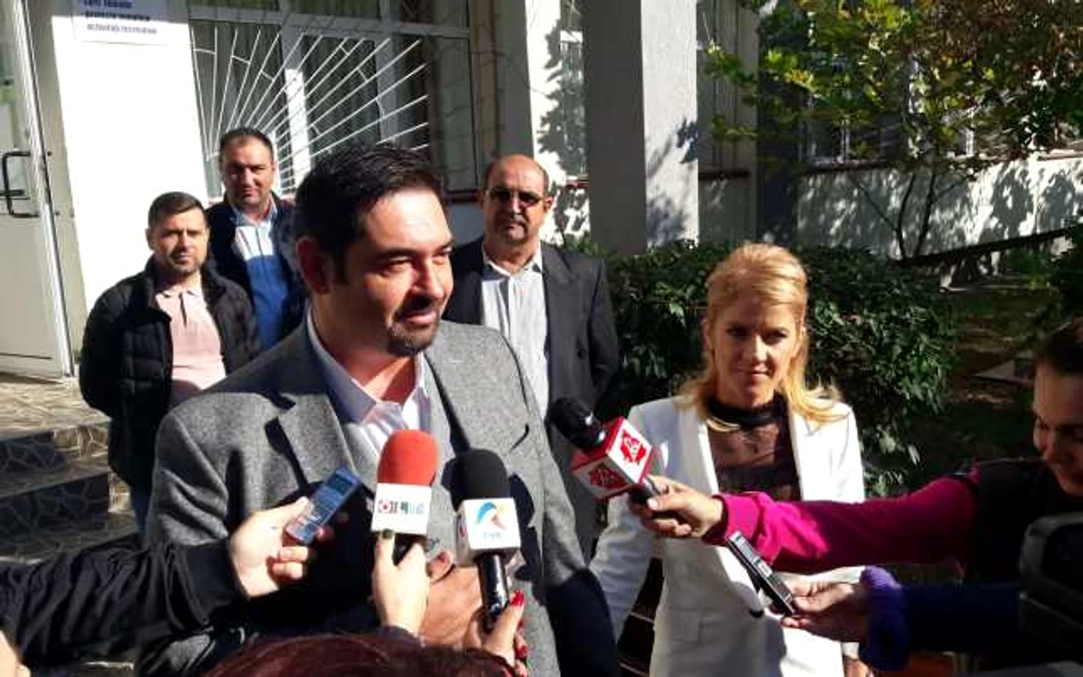 Primarul Slatinei a vorbit foarte clar despre opţiunea sa la vot FOTO: Alina Mitran