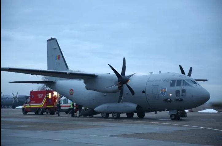 România trimite o aeronava militară pentru transportul a şase răniţi grav în incendiul de la Crans-Montana