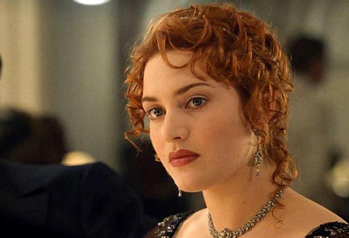 Kate Winslet, în „Titanic“