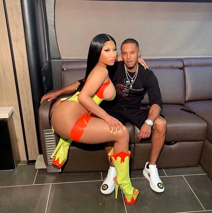 Nicki Minaj și Kenneth Petty și-au jurat credință veșnică în a doua jumătate a lui 2019foto: Profimedia