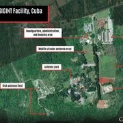 Imagini din satelit cu posibile baze de spionaj ale Chinei, în Cuba. FOTO Zagonel / X
