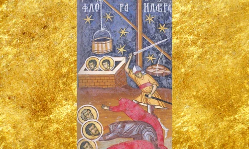 calendar ortodox 2021 18 august flor si lavru ermil serapion si polien manastirea sucevita jpeg