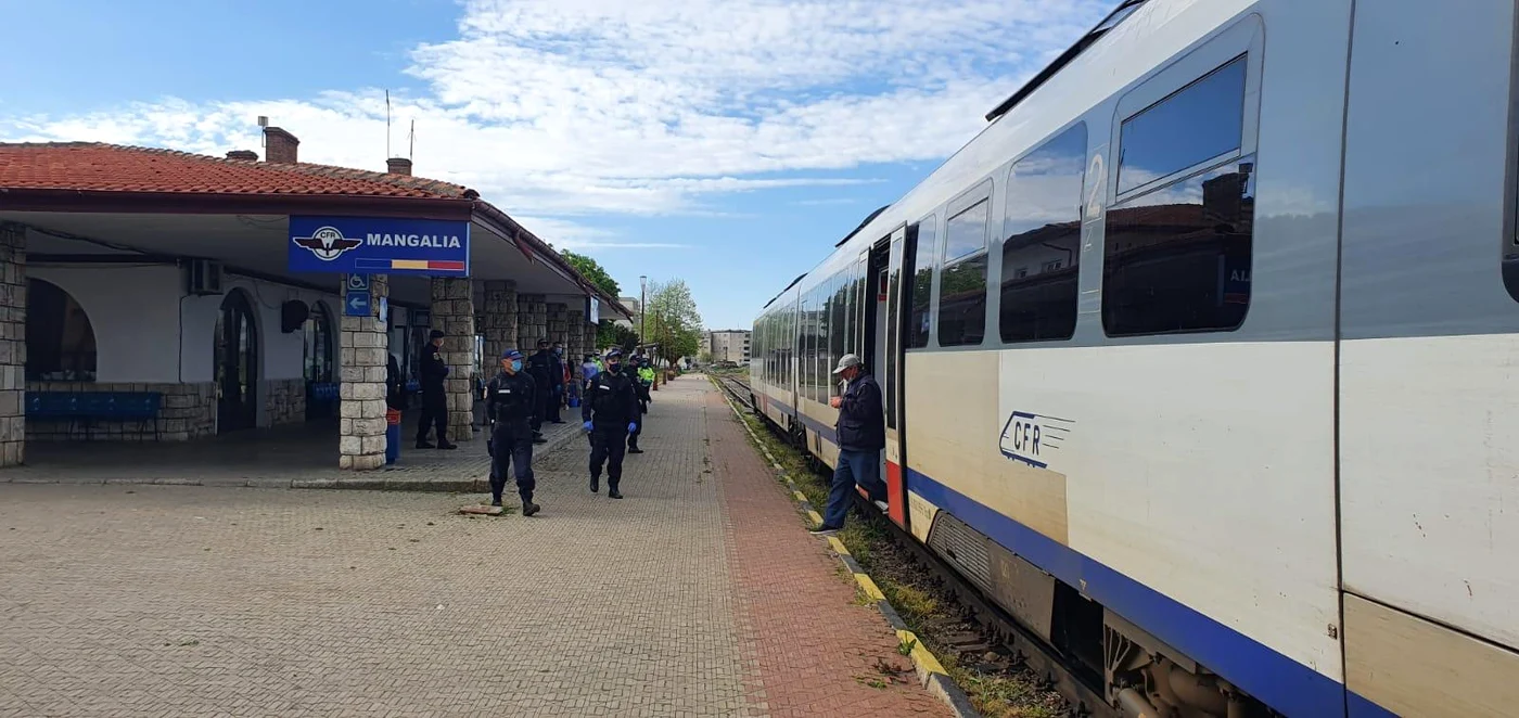 Gara Mangalia - arhiva foto