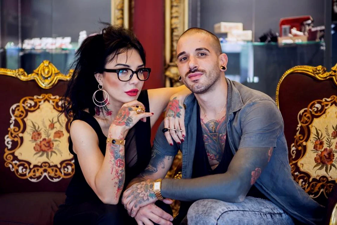 
    DJ Wanda şi iubitul ei, AbelFoto: Arhiva personală  