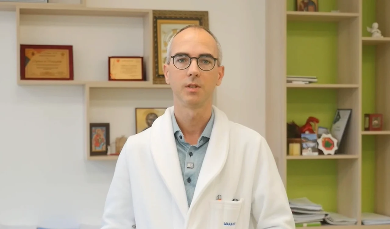 Radu Constantin Luca este noul manager al Spitalului de Copii „Sfânta Maria” FOTO: Captură video