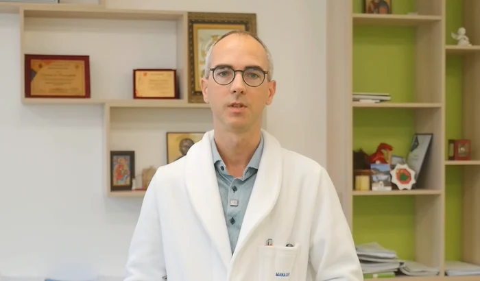 Radu Constantin Luca este noul manager al Spitalului de Copii „Sfânta Maria” FOTO: Captură video
