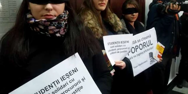 Studenţii de la Drept din Iaşi