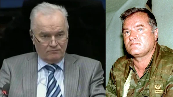 Ratko Mladic, fostul lider militar al sârbilor din Bosnia, condamnat la închisoare pe viață pentru genocid  jpeg