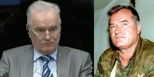 Ratko Mladic, fostul lider militar al sârbilor din Bosnia, condamnat la închisoare pe viață pentru genocid  jpeg