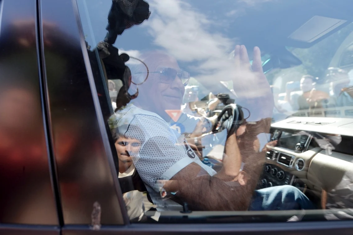 Dan Voiculescu a iesit din închisoare. FOTO Mediafax