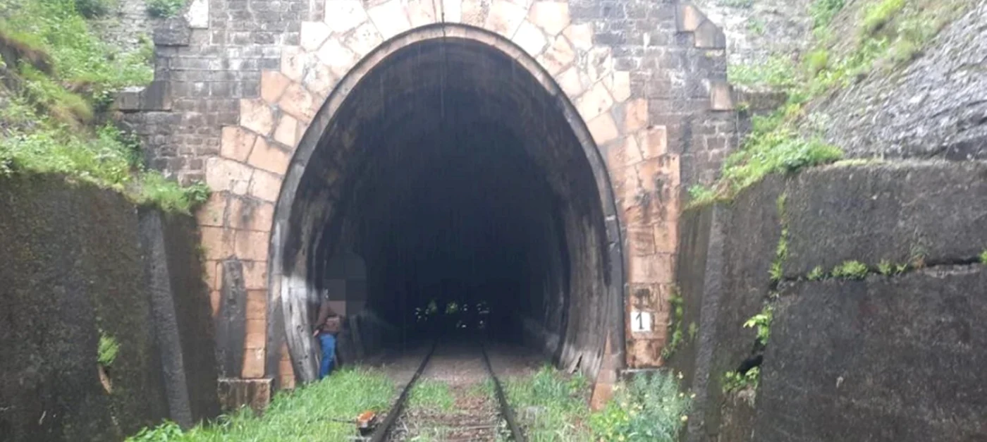 Victimele au fost suprinse de tren în tunel FOTO Arhivă Adevărul