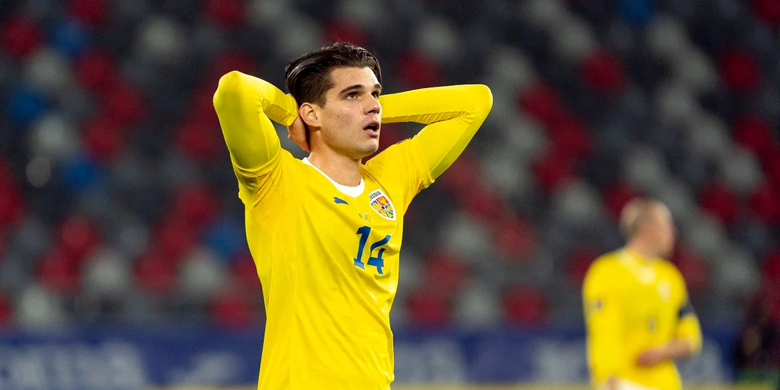 Ianis Hagi, evoluție în nota echipei cu Belarus. Foto Sportpictures  