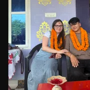 Daniela și Balaram, în Nepal FOTO: captura video 