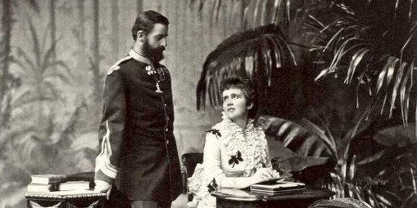 Regele Carol şi Regina Elisabeta