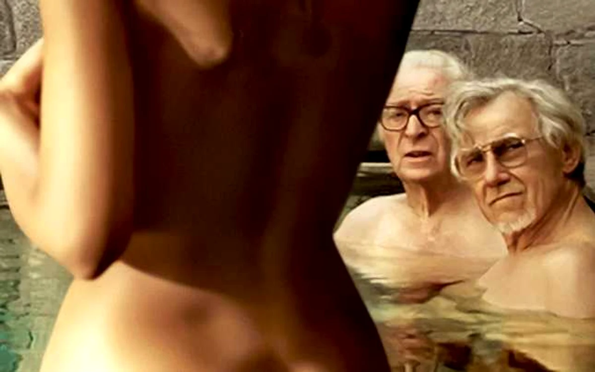 Doi satiri şi „marea frumuseţe“ – variaţiune pe
tema „Suzana şi cei doi bătrâni“, sau „ultima idilă“ a toamnei: Michael Caine, Harvey Keitel
şi fundul Mădălinei Ghenea