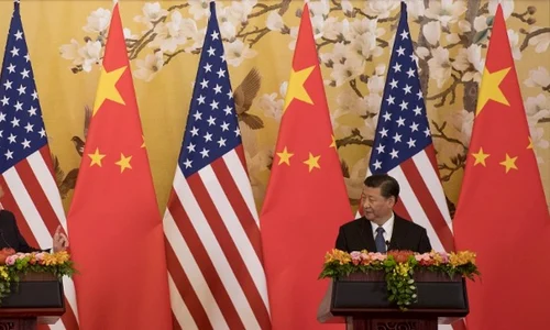 Donald Trump si Xi Jinping FOTO AFP