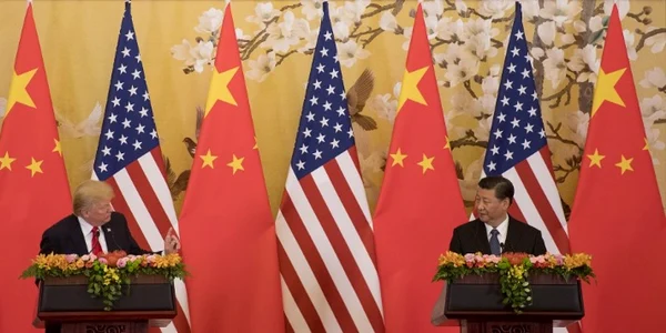 Donald Trump si Xi Jinping FOTO AFP 
