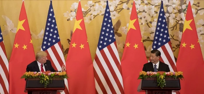 Donald Trump și Xi Jinping.  FOTO arhivă AFP