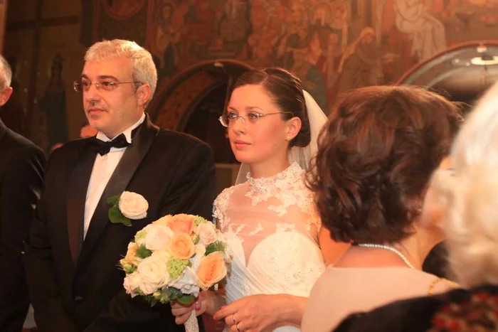 Cătălin Crişan  şi Alina Cupşa  au făcut nunta în  vara anului 2011