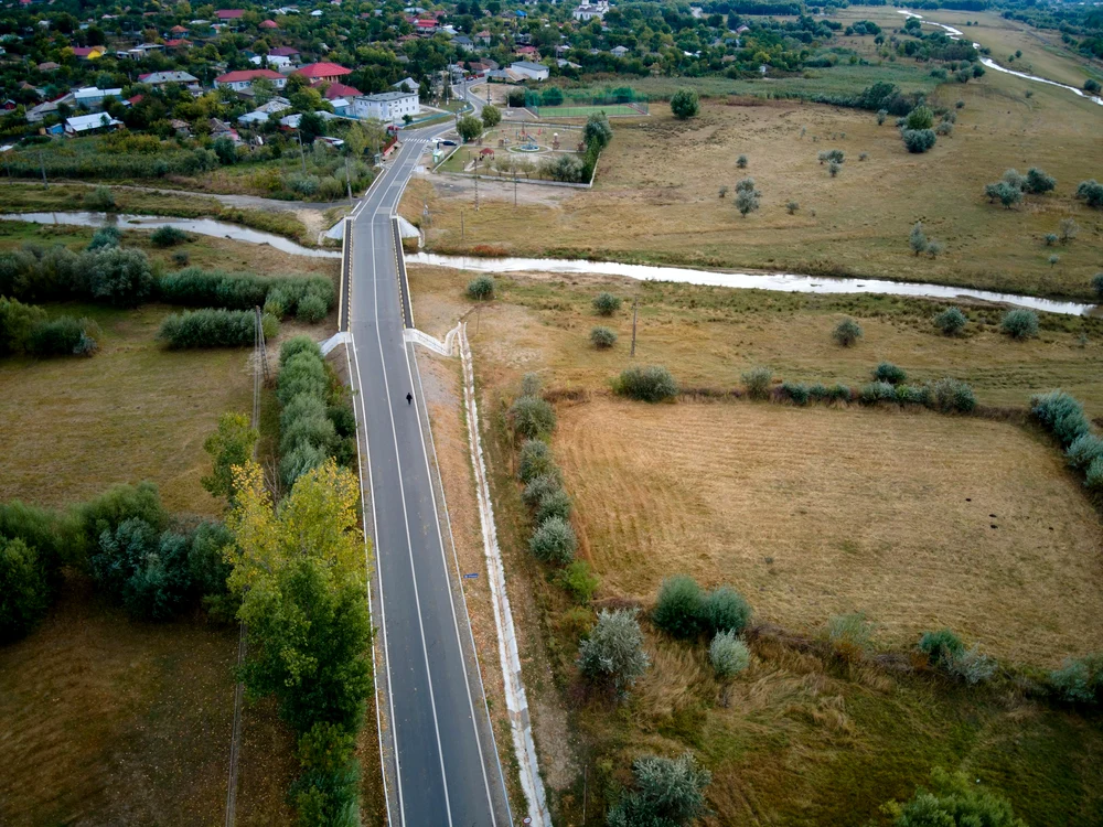 Investiții în modernizarea drumurilor FOTO: CJ Galați
