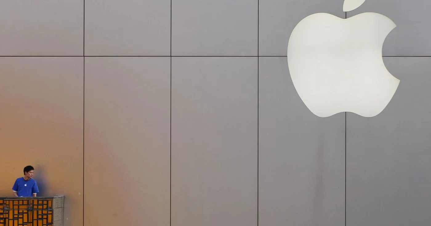Samsung a ironizat Apple, construind un magazin pentru noile lor reclame FOTO Getty Images