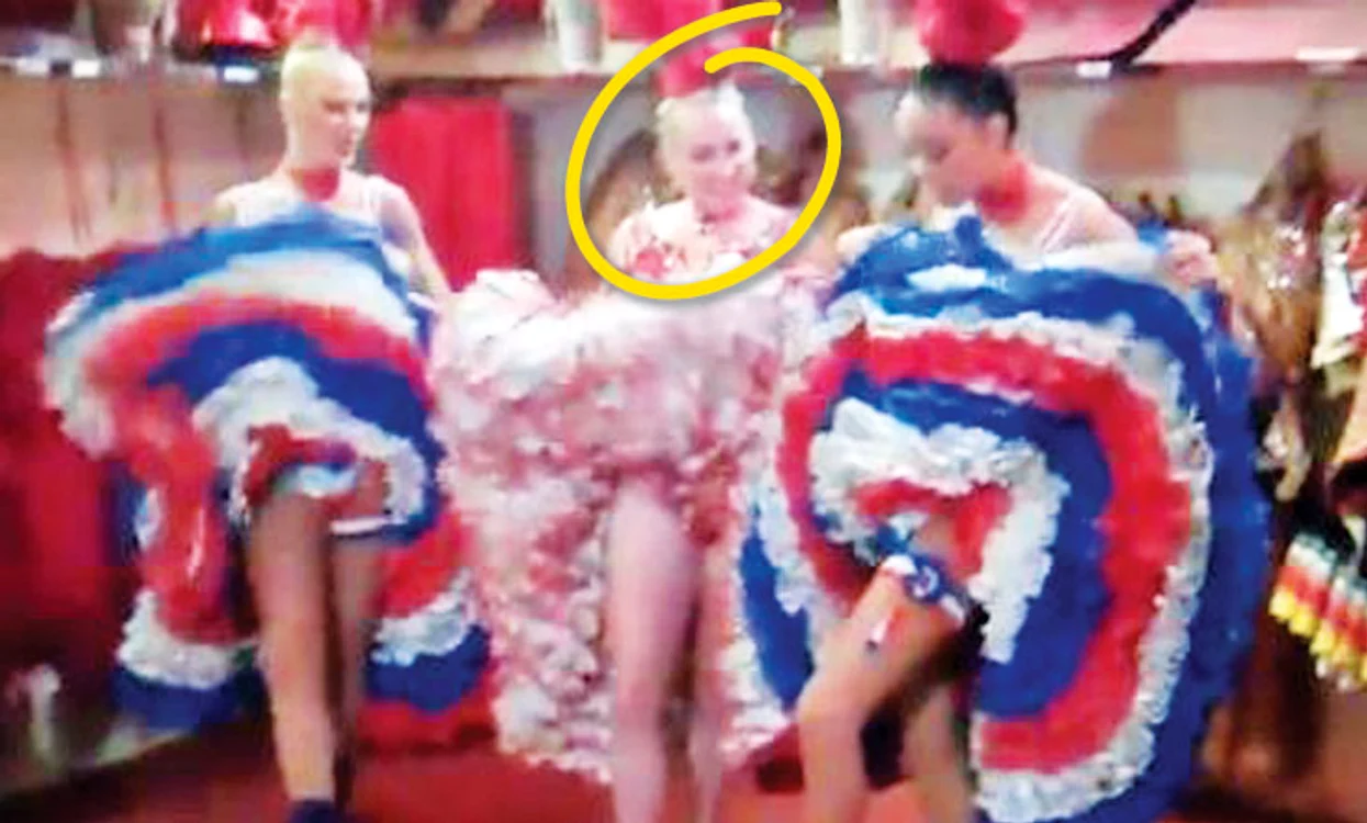 Partenera lui Tecău e şi dansatoare  de cabaret