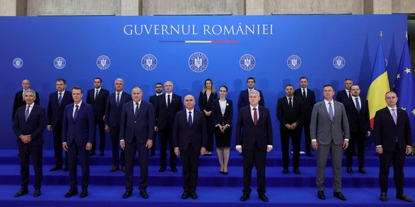 Miniștrii din Guvernul Bolojan FOTO INQUAM Photos Octav Ganea 