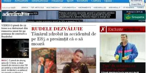 Aşa arată noua versiune a site-ului nostru
