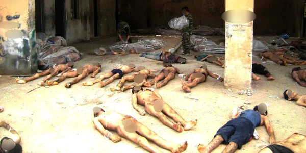 Cadavre mutilate de regimul Bashar al-Assad FOTO acloserlookonsyria.shoutwiki.com/