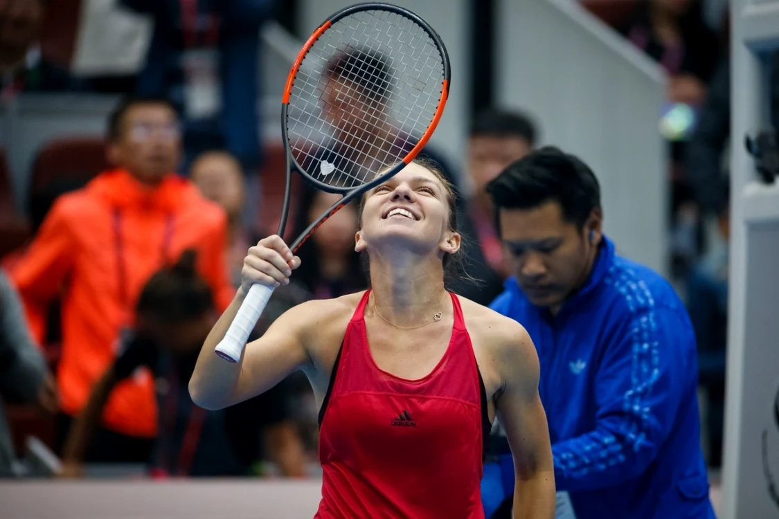 Simona Halep a devenit numărul 1 mondial dupa seminfinala de la beijing. FOTO EPA-EFE