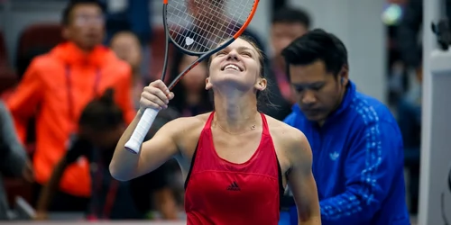 Simona Halep a devenit numărul 1 mondial dupa seminfinala de la beijing. FOTO EPA-EFE